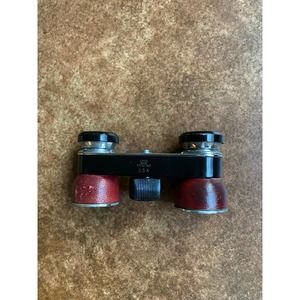 Vintage Opera Glasses Tokyo Pride 2.5X Binoculars With Leather Snap Case